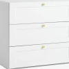 FRAMLEVCommode 3 tiroirs FRAMLEV blanc
