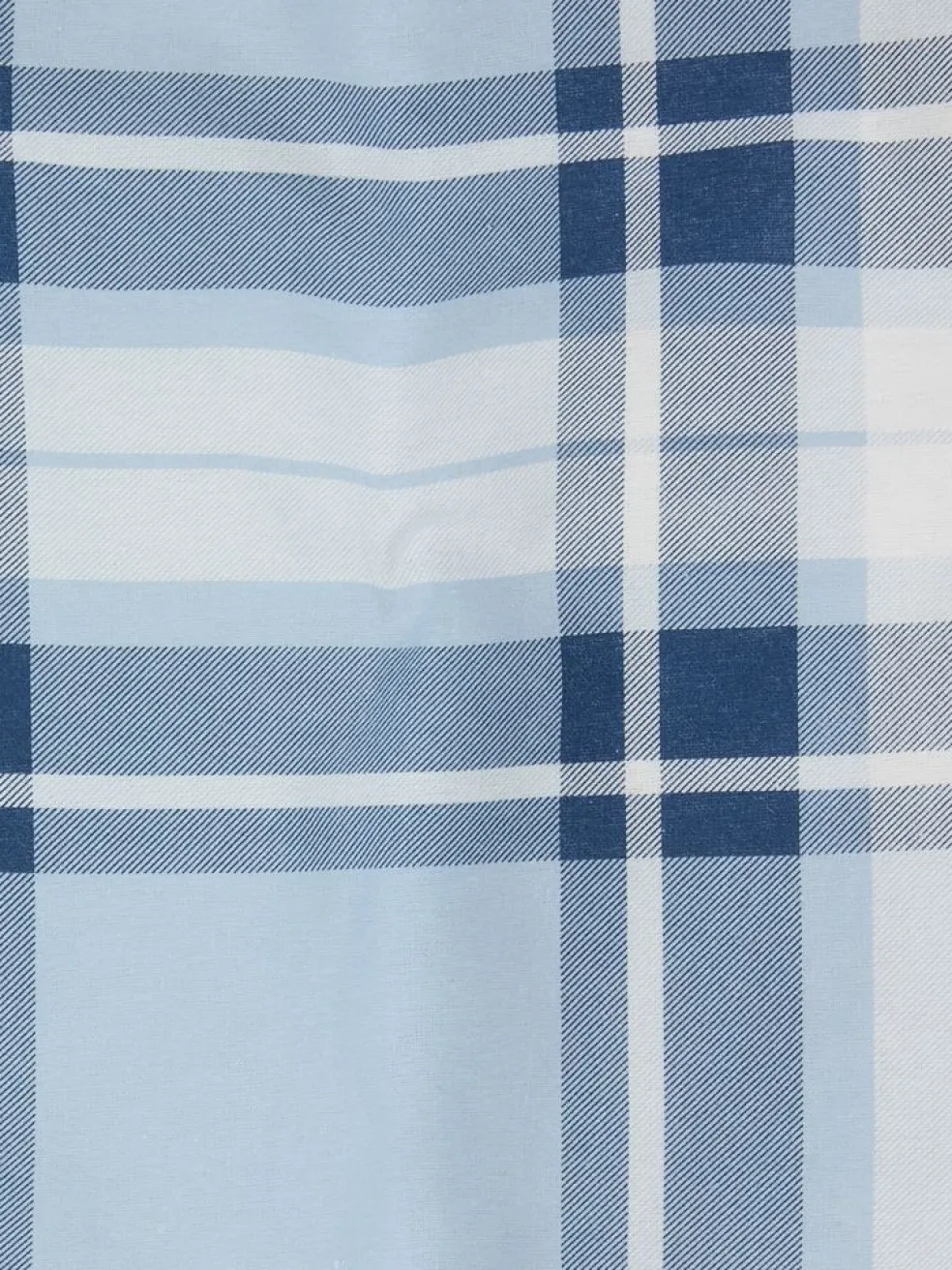 FRANCISKABasicParure de lit en flanelle FRANCISKA 240x220 bleu