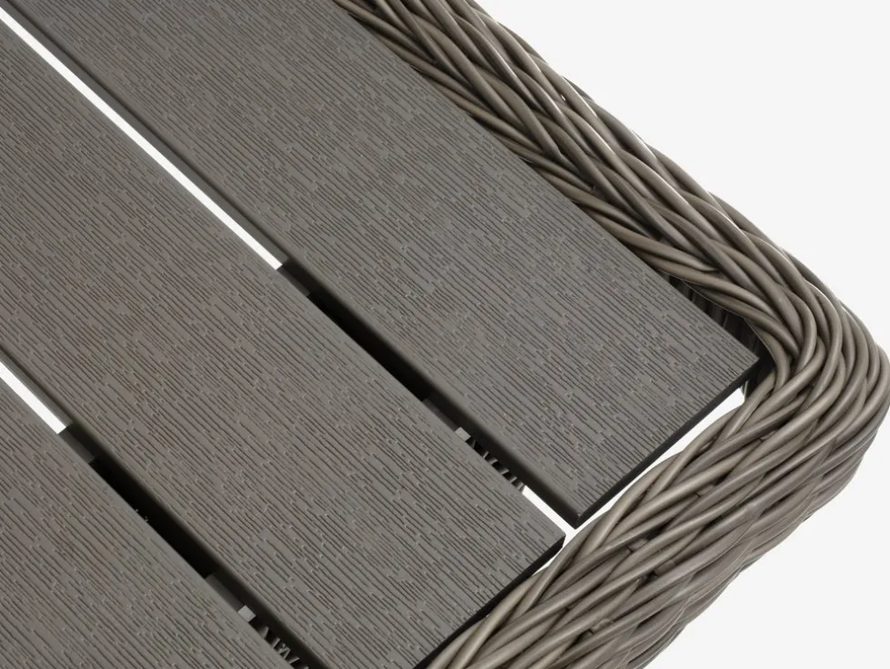 GAMMELBYTable de jardin GAMMELBY l100xL225 gris