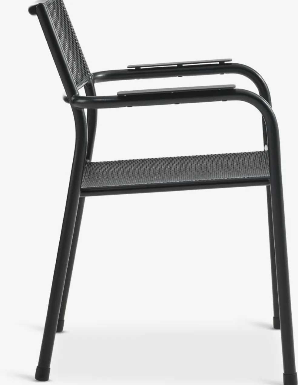 GOTHENBURG + HEMSEDALGOTHENBURG L120 table gris + 4 HEMSEDAL chaises noir