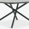 GOTHENBURGTable de jardin GOTHENBURG l120xL120 gris