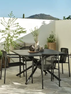 GOTHENBURGTable de jardin GOTHENBURG l120xL120 gris