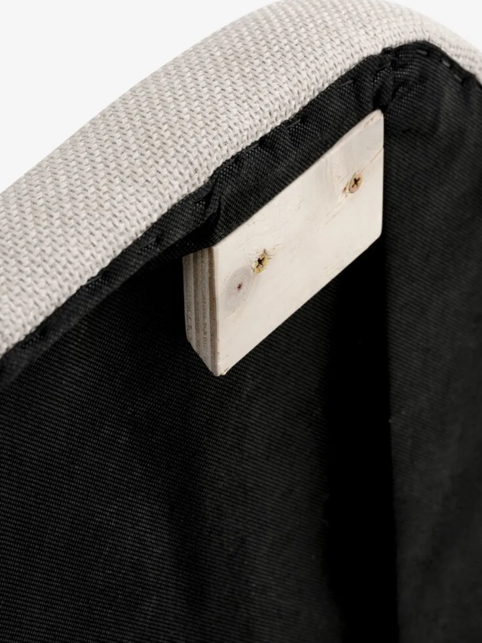 GREJSPlusTête de lit GREJS 150x48cm tissu beige