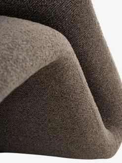 GULDBJERGFauteuil lounge GULDBJERG tissu sable foncé