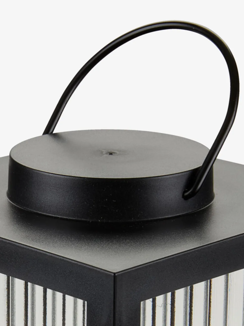 GULDSMEDLanterne GULDSMED l16xL16xH29cm a/LED noir
