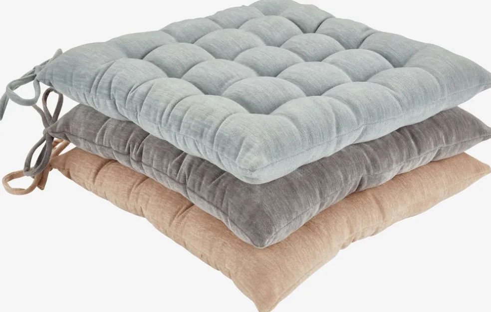 GULLRISPCoussin de chaise GULLRISP 40x40x5 gris