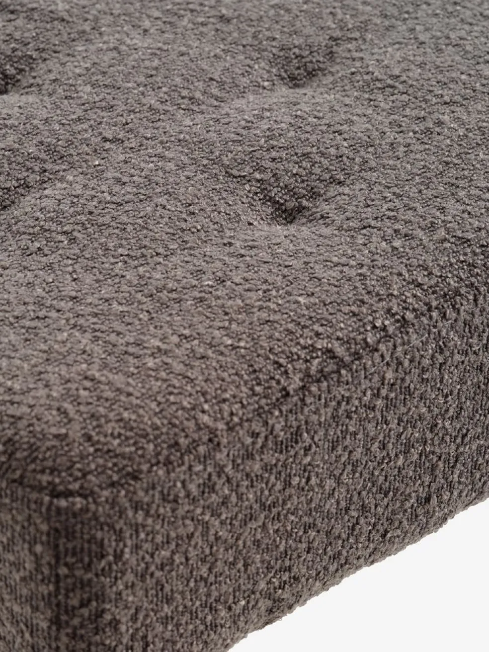 HAGEBROBanc HAGEBRO tissu gris foncé/naturel