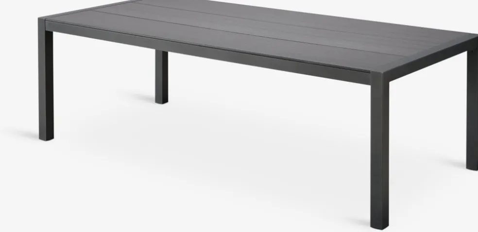 HAGEN + STRANDBYHAGEN L214 table + 4 STRANDBY chaises gris