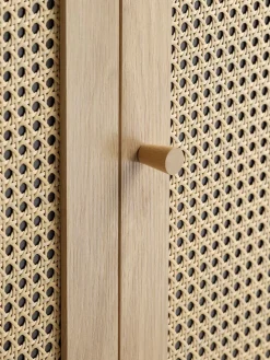 HALMSTADBuffet HALMSTAD 3 portes poly/coloris chêne chaud