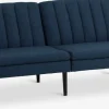HARNDRUPCanapé convertible HARNDRUP tissu bleu foncé