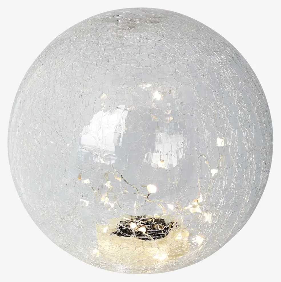 HAVSVALELampe solaire HAVSVALE Ø20xH29cm transparent