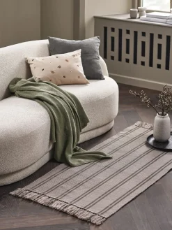 HEISTARRTapis HEISTARR 70x140 sable/olive foncé