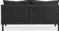 HELAGS + VOSSEnsemble lounge HELAGS noir + VOSS 2 personnes noir