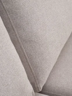 HELLERUPCanapé d'angle HELLERUP extrémité droit tissu beige/chêne