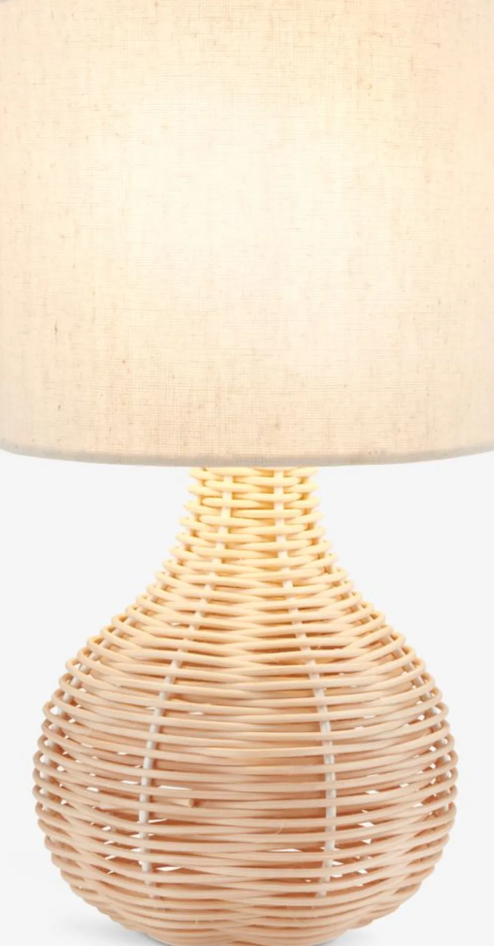 HELMERLampe de table HELMER Ø17xH32cm naturel