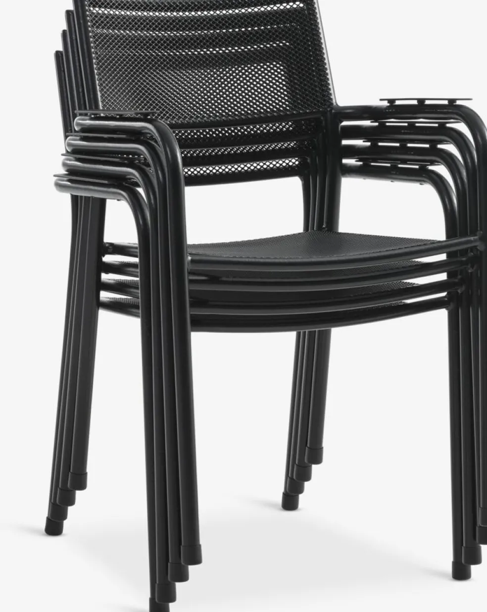 HEMSEDALChaise empilable HEMSEDAL Noir