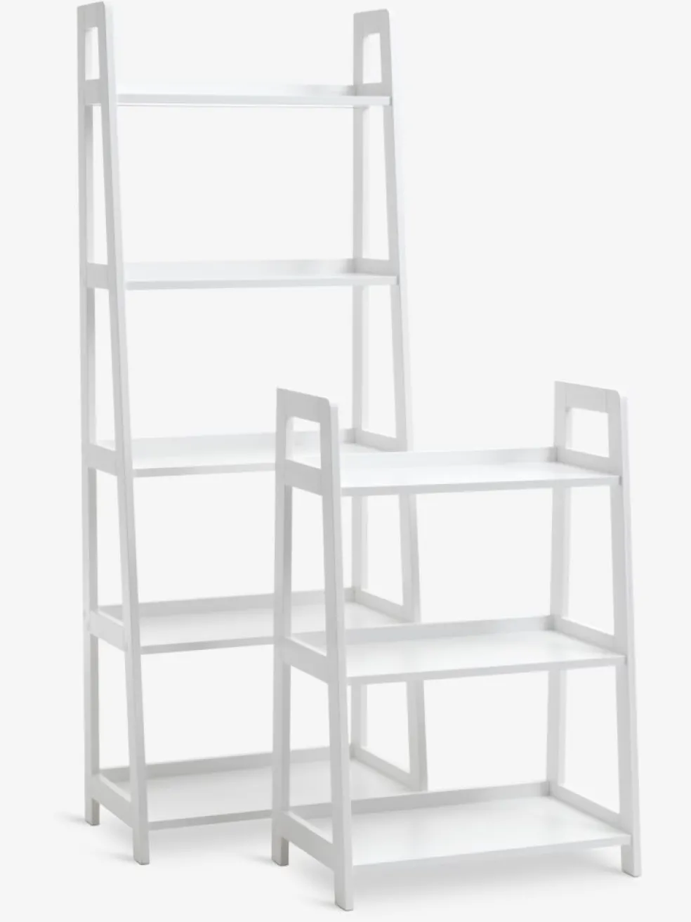 HERNINGBibliothèque HERNING 5 tablettes blanc