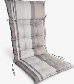 HERRHAGENCoussin de jardin pour chaise inclinable HERRHAGEN gris c.
