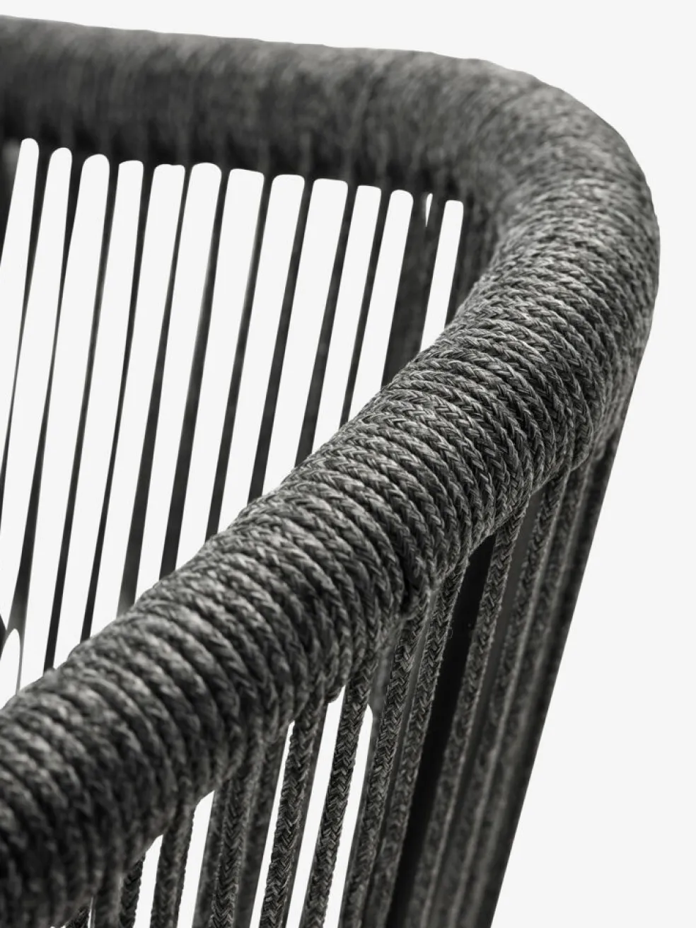 HESTEHAVE + GILJAHESTEHAVE L205/275 table noir + 4 GILJA chaises gris
