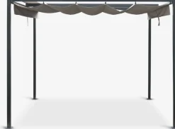 HJORTEMOSEPergola HJORTEMOSE l3xL3xH2,3m gris clair