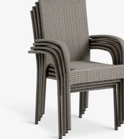 HOBRO + GUDHJEMTHY L60 table + 2 GUDHJEM chaises naturel