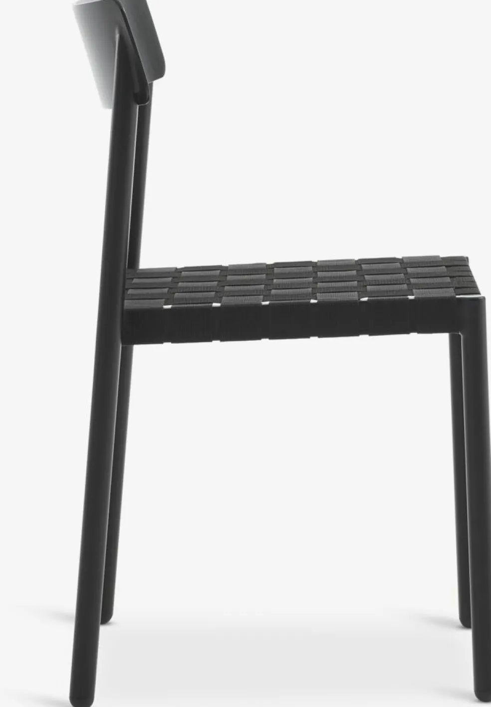 HOBRO + HAGLEBUHOBRO L70 table naturel + 2 HAGLEBU chaises noir