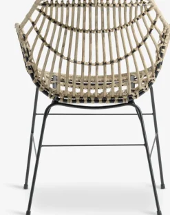 HOBRO + ILDERHUSEHOBRO L70 table + 2 ILDERHUSE chaises naturel