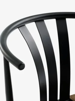 HOBRO + TAGMARKHOBRO L70 table naturel + 2 TAGMARK chaises noir