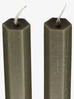 HOLMEBougies pour chandelier HOLME H20cm olive 4 pcs/pqt