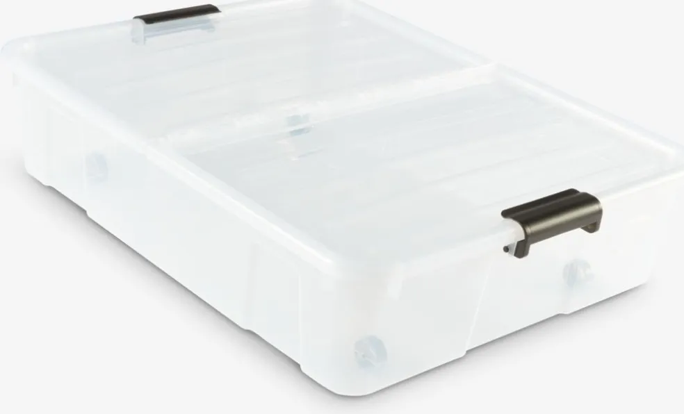 HOME BOXRangement sous lit HOME BOX l56xL70xH19 49L a/couvercle
