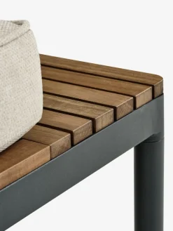 HOUModule lounge HOU méridienne 2 personnes bois d'acacia