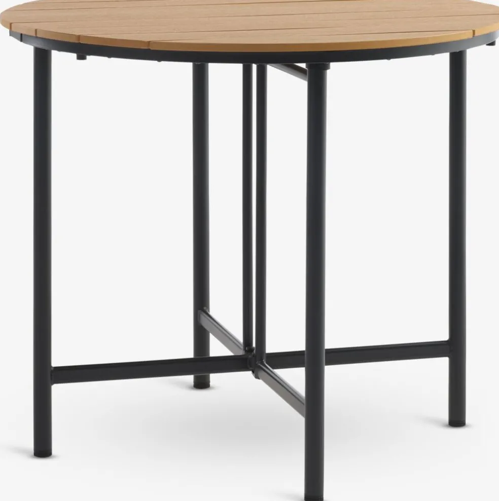 HOVVIG + MIDDAGSBERGETHOVVIG L10/90 table + 2 MIDDAGSBERGET chaises naturel