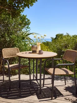 HOVVIGTable de jardin HOVVIG Ø90xL18/90 naturel