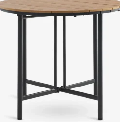 HOVVIGTable de jardin HOVVIG Ø90xL18/90 naturel