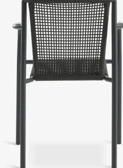 HSTEHAVE + KRISTIANSTADHESTEHAVE L205/275 table noir + 4 KRISTIANSTAD chaises vert