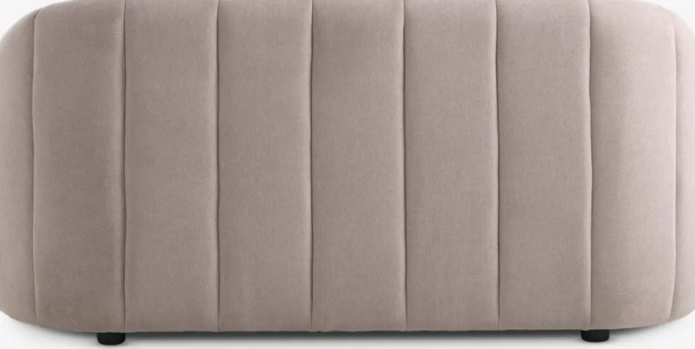 HUNDIGECanapé HUNDIGE 2 places tissu beige