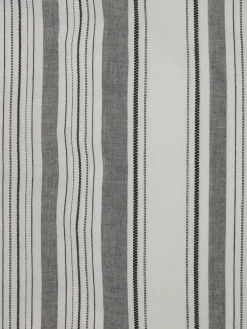 IDAGoldParure de lit IDA Fil teint 240x220 blanc/noir