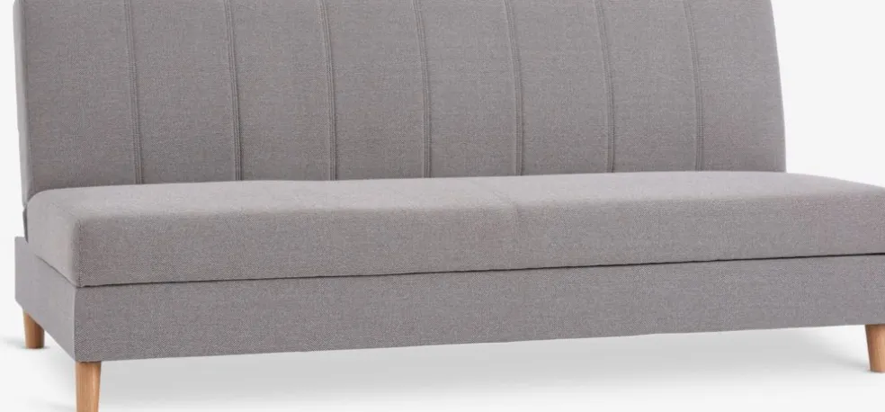 ILDVEDCanapé convertible ILDVED tissu beige