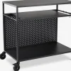 INDSLEVDesserte barbecue INDSLEV l50xL90 noir