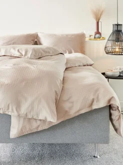 INGEBORGGoldParure de lit Satin INGEBORG 240x220 sable