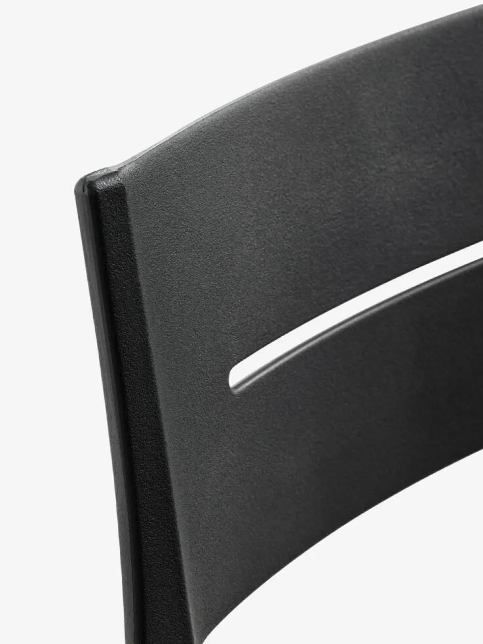 INGSTRUPChaise empilable INGSTRUP noir