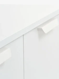 JENSLEVBuffet JENSLEV 2 portes 4 tiroirs blanc