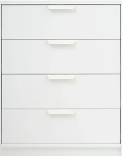 JENSLEVCommode 4 tiroirs JENSLEV blanc
