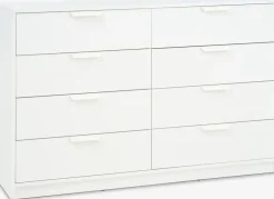 JENSLEVCommode 4+4 tiroirs JENSLEV blanc