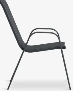 JERSORE + LEKNESJERSORE L140 table + 4 LEKNES chaises noir