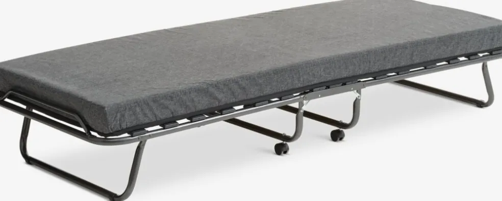 JESBYLit d'appoint JESBY 80x190 gris anthracite