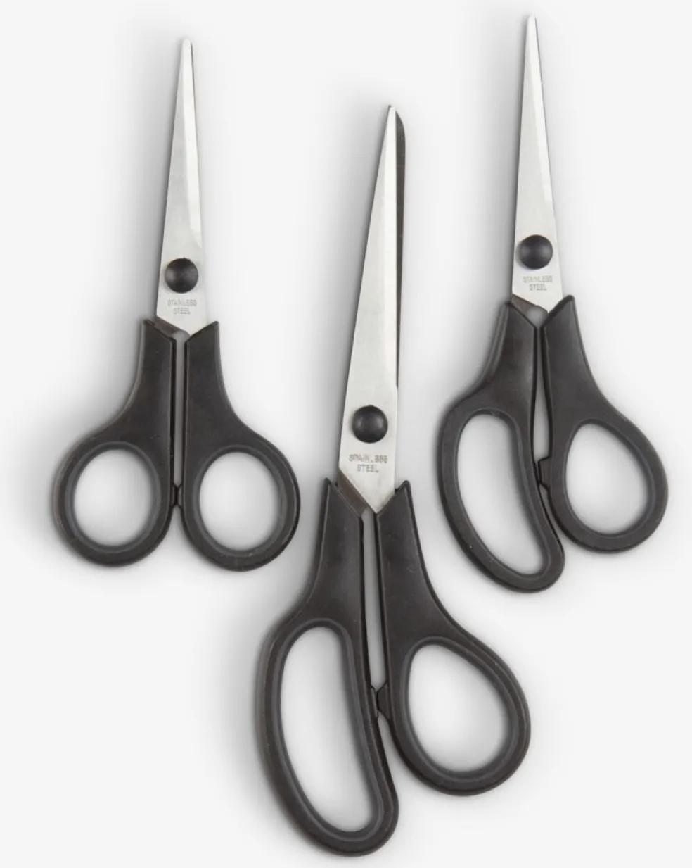 JOAKIMPaire de ciseaux JOAKIM 3pcs/pqt noir