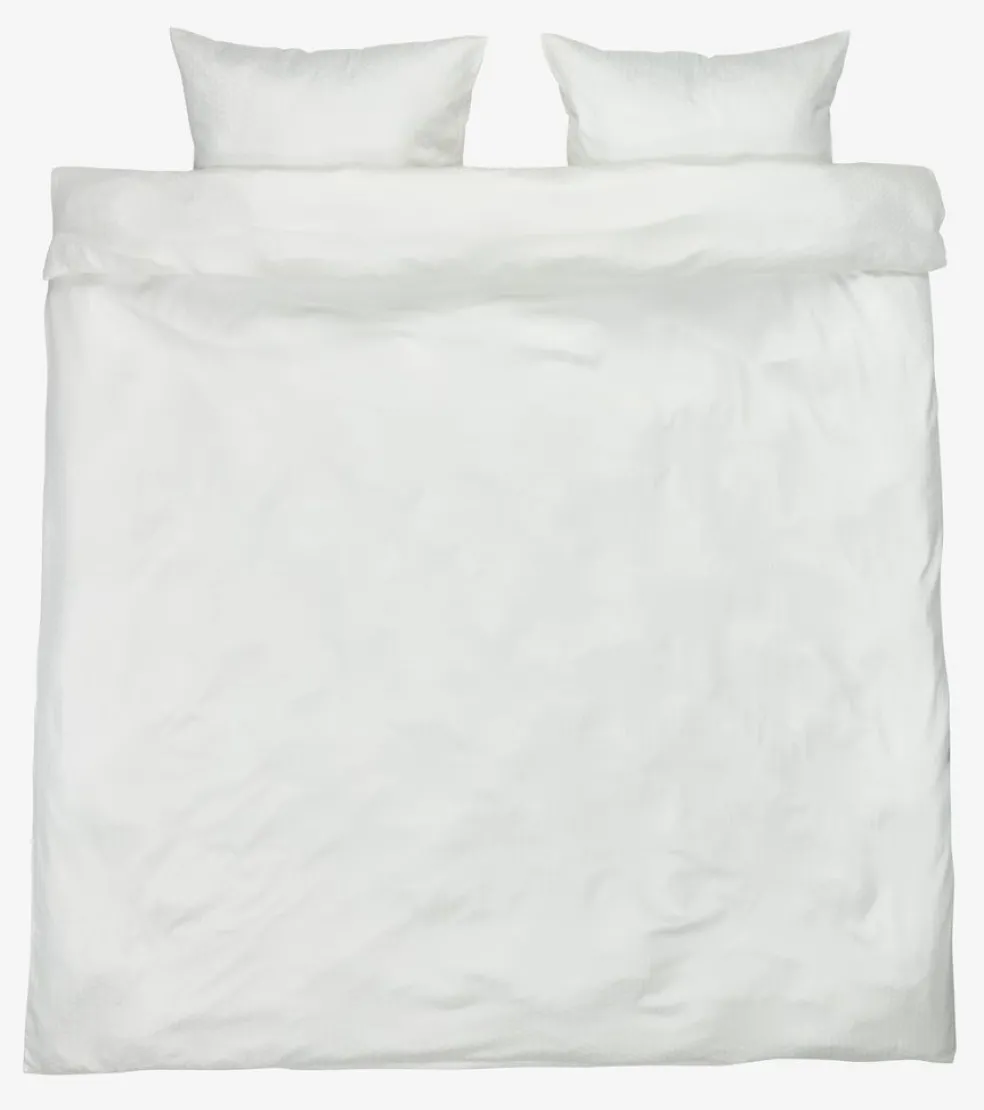 JULIEBasicParure de lit JULIE Micro 240x220 blanc