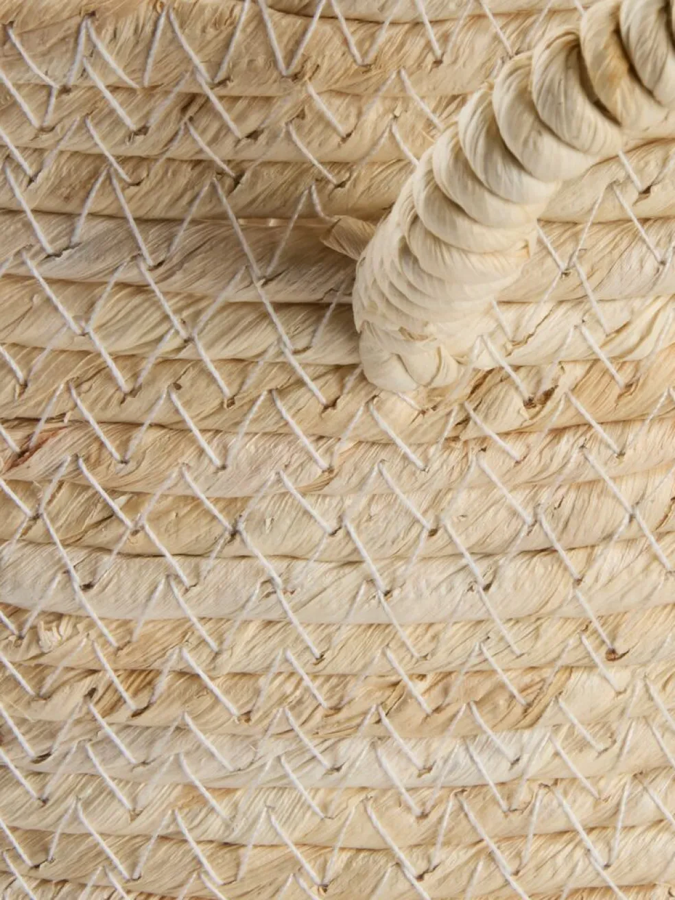 JUSTINPanier JUSTIN Ø35xH26cm naturel