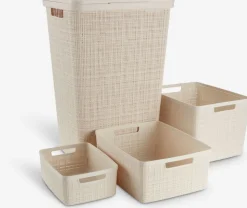 JUTEPanier à linge JUTE l42xL34xH60cm 58L